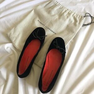 Robert Clergerie Black and Red Women's Shoes